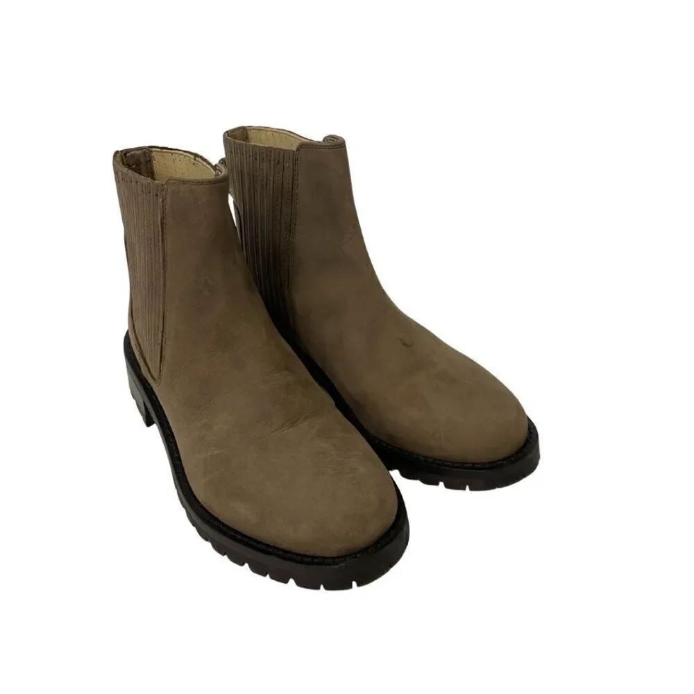 Boden Womens Gusset Detail Chelsea Ankle Boot EU 36 US 5.5 Brown New display